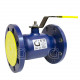 Кран 125 PN16 шаровой 11с67п фланцевый стальной